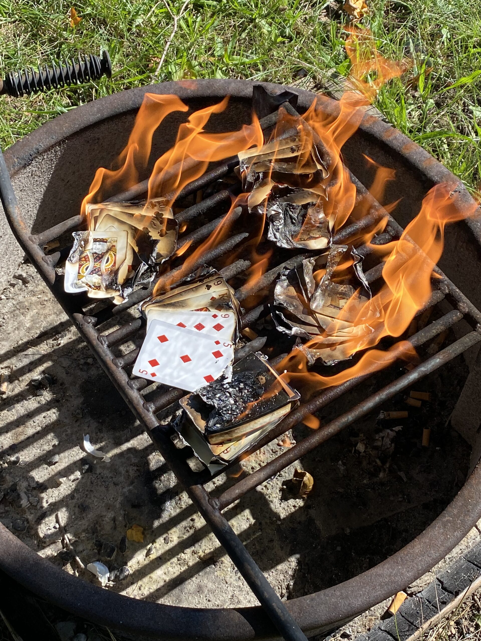 Burning Cards